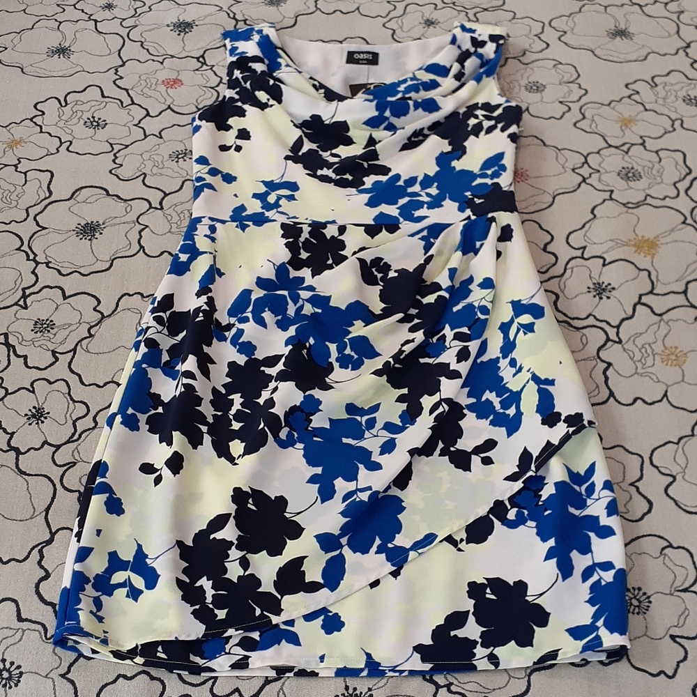 OASIS  FLORAL PRINT DRESS